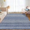 Modern Washable Rug - Non-Slip Kitchen & Bathroom Mat for Laundry, Nursery, Office, Living & Dining Room - Contemporary Carpet - 2 of 4