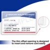 LotFancy 16 Packs Medicare Card Holders Protector Sleeves for Credit Card, Social Security Card, Clear - 3 of 4