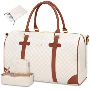 Travel Duffle, Women's Weekender Bags with Wet Pocket - Carry On, Overnight, - 1 of 4