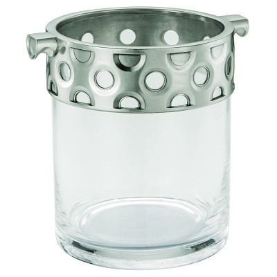 Royal Selangor 012921R Ice Bucket Circle Medallion, Pewter
