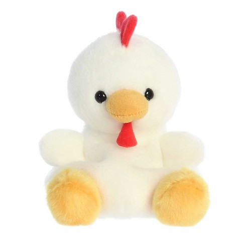 Aurora Mini Cooper Chicken Palm Pals Adorable Stuffed Animal White