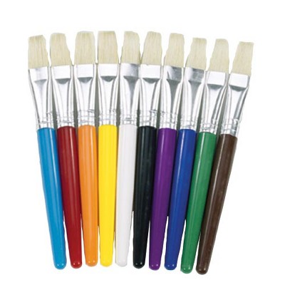 Chenille Kraft 30 Flat Stubby Paint Brushes