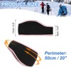 Unique Bargains Polar Fleece Stretchy Winter Running Jogging Sweatband Ear Warmer Headband - 2 of 3