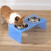 THE LICKER STORE Keaton Modern Acrylic Rectangular Elevated Pet Feeder - 2 of 4