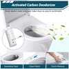 Smart Electronic Bidet Toilet Seat | Heated Elongated Seat |  Air Dryer & Stainless-Steel Nozzle, Soft Close Lid, Wireless Remote & LED Night Light - 2 of 4