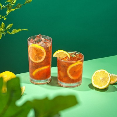 Alain Clear Glass 8-Piece Highball and Lowball Set