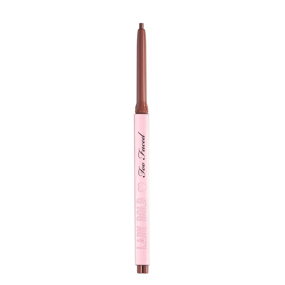 Photos - Other Cosmetics Too Faced Lady Bold Waterproof Longwear Lip Liner - Fierce Vibes Only - 0. 