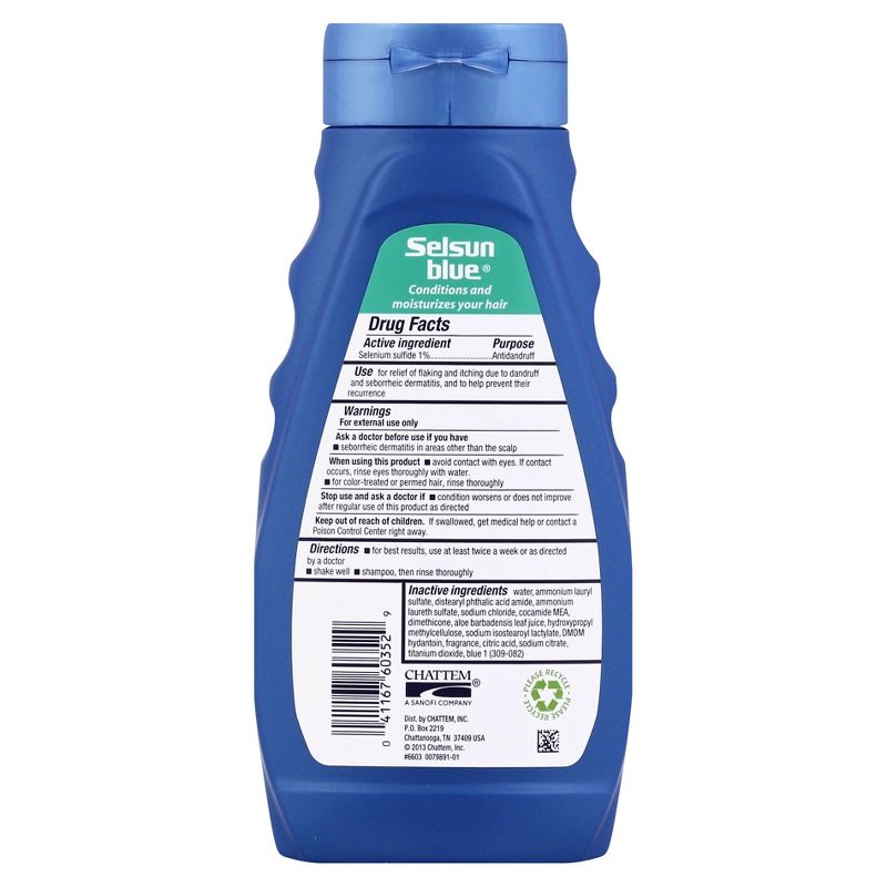 Selsun Blue Moisturizing Dandruff Shampoo - 11 fl oz, 3 of 9