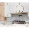 Urban Ambiance Luxury Modern Farmhouse Indoor Pendant,  15-1/2''H x 1-3/8"W x 15''D,  Aged Bronze Finish, UHP4486 - 2 of 4