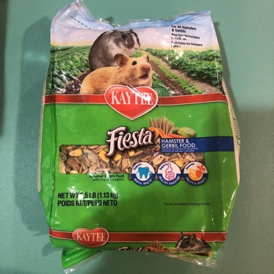 Kaytee fiesta hamster and gerbil food best sale