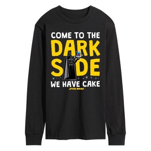 Men's - Star Wars - Come To The Dark Side Long Sleeve Graphic T-Shirt - 1 of 3