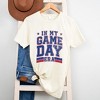 Simply Sage Market Women's In My Game Day Era - Blue Short Sleeve Graphic Tee - 3 of 4