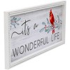 Northlight 23.5" Framed It's A Wonderful Life Christmas Wall Sign - 3 of 4