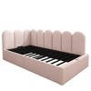 Lycvki Twin Size Velvet Daybed Bed Frame with Storage - 2 of 4