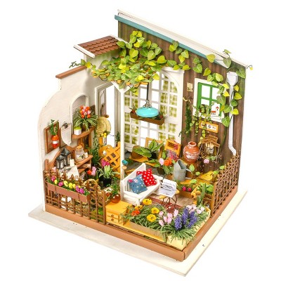 Hands Craft DIY 3D Wooden Puzzles -  Miniature House: Miller's Garden