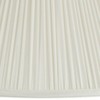 Springcrest Beige Mushroom Pleated Medium Empire Lamp Shade 7" Top x 16" Bottom x 12" Slant x 11.25" High (Spider) Replacement with Harp and Finial - 2 of 4