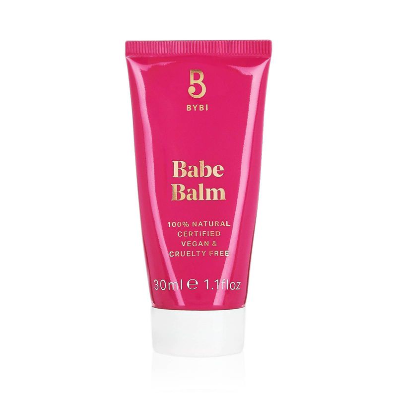 BYBI Clean Beauty Babe Balm All Purpose Face, Lip, Eyebrow Moisturizer For Dry and Sensitive Skin - 1 fl oz, 1 of 5
