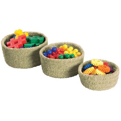 Colonial Mills Spring Meadow Nesting Baskets - Sprout Green - Set of 3