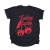 Simply Sage Market Women's Feeling Lucky Cherries Short Sleeve Garment Dyed Tee - 3 of 4