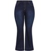 Women's Plus Size West End Jean - dark denim | CITY CHIC - 4 of 4