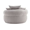 PAGED Fluffy Bean Bag Chair, Modern Floor Chair, Comfy Sofa Chair with High-Resilience Sponge Padding for Living Room - 4 of 4