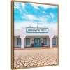 Amanti Art Amargosa Hotel in Death Valley Junction by Tom Windeknecht Canvas Wall Art Print Framed - 2 of 4