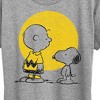 Women's - Peanuts - Charlie Snoopy Hearts Short Sleeve Graphic T-Shirt - 2 of 4