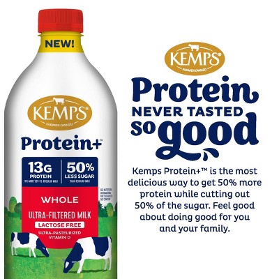 Kemps Protein Whole Milk - 48oz
