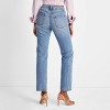 Women's High-Rise Faded Boyfriend Jeans - Future Collective™ with Kahlana Barfield Brown Medium Wash - image 2 of 3