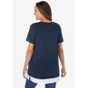 Woman Within Plus Size Layered-Look Tunic - 3 of 4