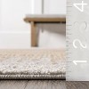 Nuloom Jobelle Modern Sunray Indoor Area Rug, 5' x 8', Rust - 3 of 4