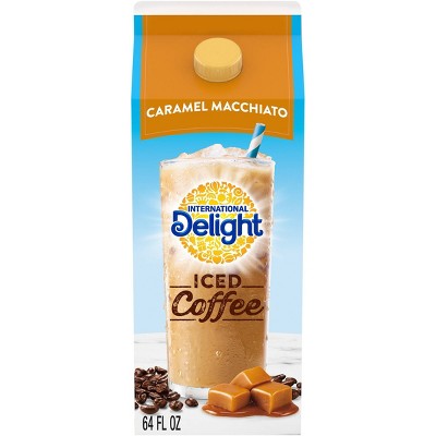 International Delight Caramel Macchiato Iced Coffee - 0.5gal Carton