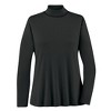 Collections Etc Easy-to-Wear Ladies Mockneck Knit Long Sleeve Top - 2 of 4