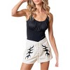 Women's SOFT RIBBED BODYSUIT - WISTERIA LANE - 2 of 3