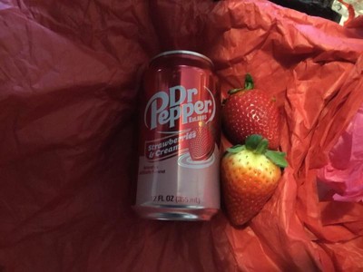 Dr Pepper Strawberries & Cream Soda - 12pk/12 Fl Oz Cans : Target
