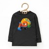 Leo the Truck Scoop Name Distressed - Toddler Long Sleeve Graphic Tee - 2 of 3