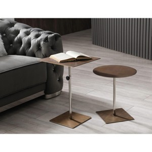 Whiteline Modern Living Marley Side Table, Bronze - 1 of 4