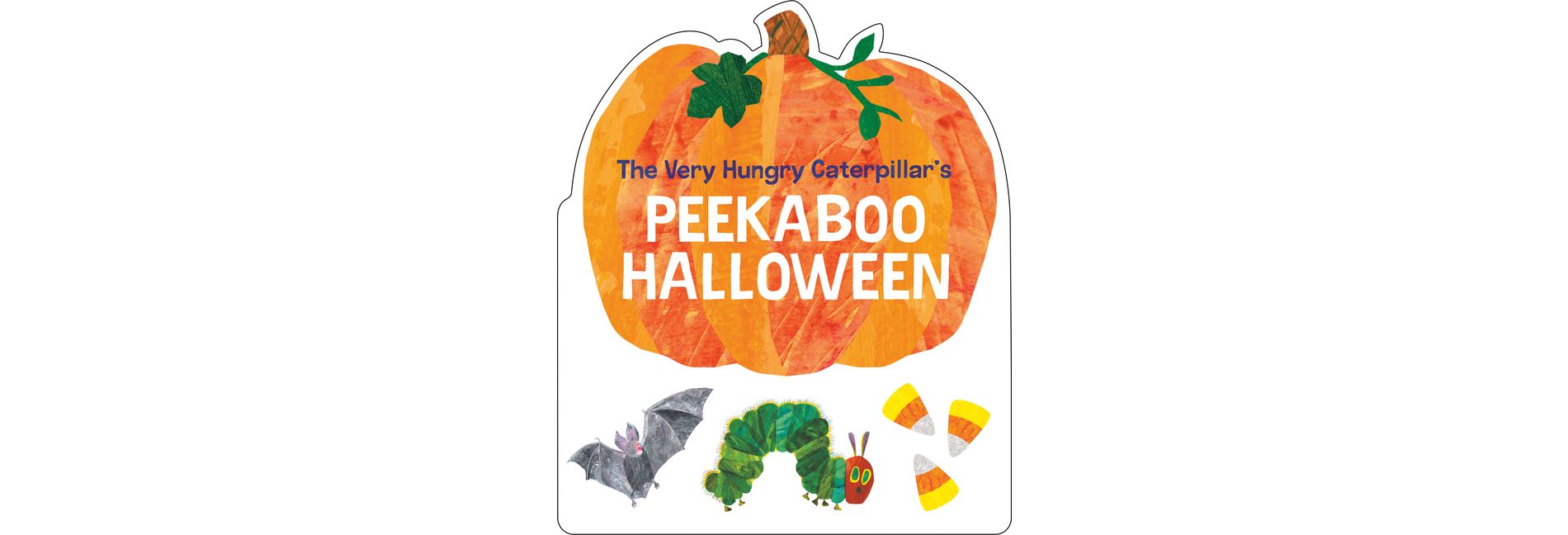 The Very Hungry Caterpillar's Peekaboo Halloween - by Eric Carle (Board Book)