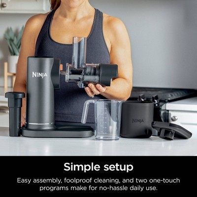 Ninja NeverClog Cold Press Juicer Powerful Slow Juicer with Total Pulp Control Easy to Clean - JC151: Juicer Machine, Dishwasher-Safe, BPA-Free - Thumbnail 3