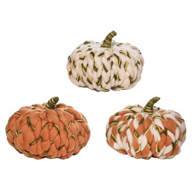 Gallerie II Medium Wooly Fall Pumpkins, A/3