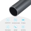 Unique Bargains PVC Water Plumb Crafts Cable Sleeve Rigid Round Pipes 14" Length - 3 of 4
