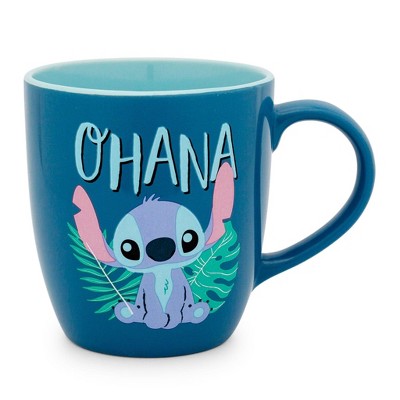 Disney Stitch Visit Lovely Hawaii Mug Bottle 400ml - tokopie