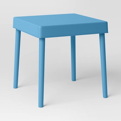 Предметы первой необходимости для комнаты Квадратный акцентный столик во внутреннем дворике на открытом воздухе, Небольшой журнальный столик с торцевой стороны