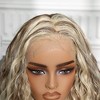 Jessie's Wig Long Women Curly 13*3.5 Synthetic Lace Wigs Highlight Honey Ash 28 Inch 1 Pc/Pack - 3 of 4