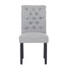 WestinTrends  Upholstered Button Tufted Dining Side Chair (Set of 2) - 2 of 4