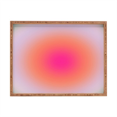 Daily Regina Designs Vintage Colorful Gradient Rectangular Tray - Deny Designs