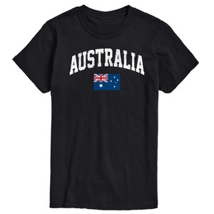 Men's - Instant Message - Australia Flag Short Sleeve Graphic T-Shirt - 1 of 4