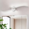 LLHZSY Dimmable Intergrated LED Wall Sconce 31 1/2" Bathroom Vanity Light-Brushed Nickel-6000K - 2 of 4