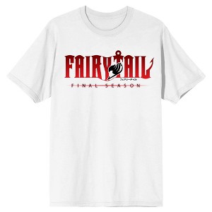 Fairy Tale Logo Final Season Men's White T-shirt - 1 of 1