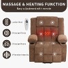 Coucheta Power Lift Recliner with Massage & Heat -  USB  Charging, 350 lb Capacity, Cup Holders - 3 of 4